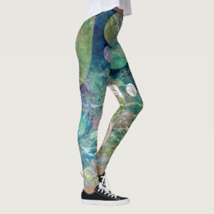 Yoga Leggings Cyberspace No 5