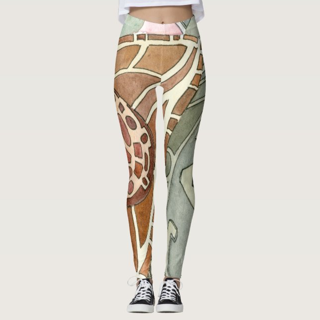 Yoga Leggings French Utility Cover No. 1 (Front)