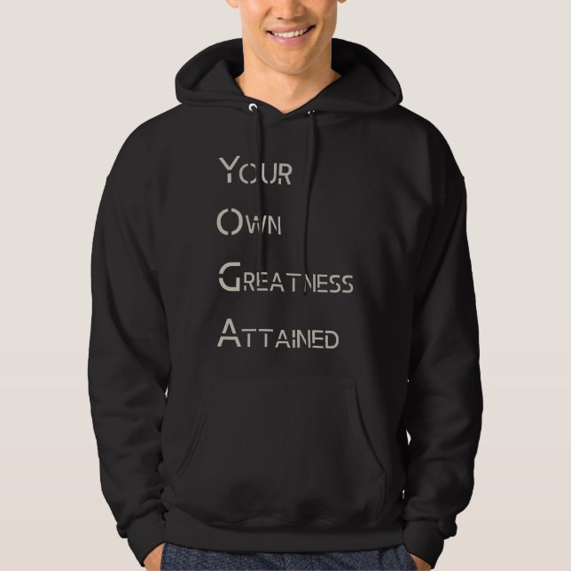 Yoga Life Hoodie (Front)