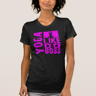 Yoga - Like a Boss Ladies T-shirt