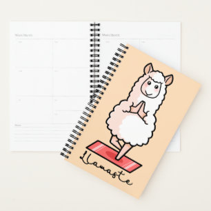 Yoga Llama - Llamaste Planner