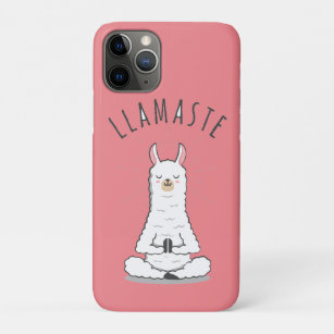 Yoga Llama - Llamaste Pun  Case-Mate iPhone Case
