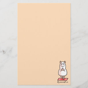 Yoga Llama - Llamaste Stationery