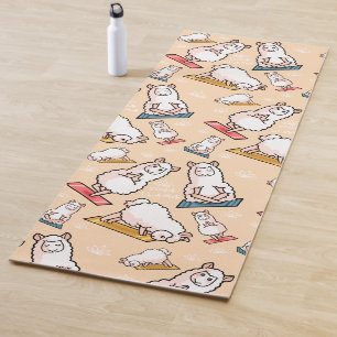 Yoga Llama Madness Mat