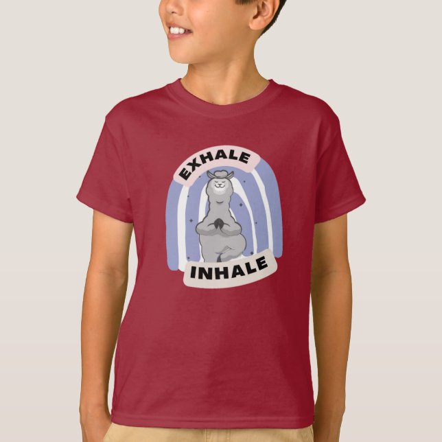 Yoga Llama     T-Shirt (Front)