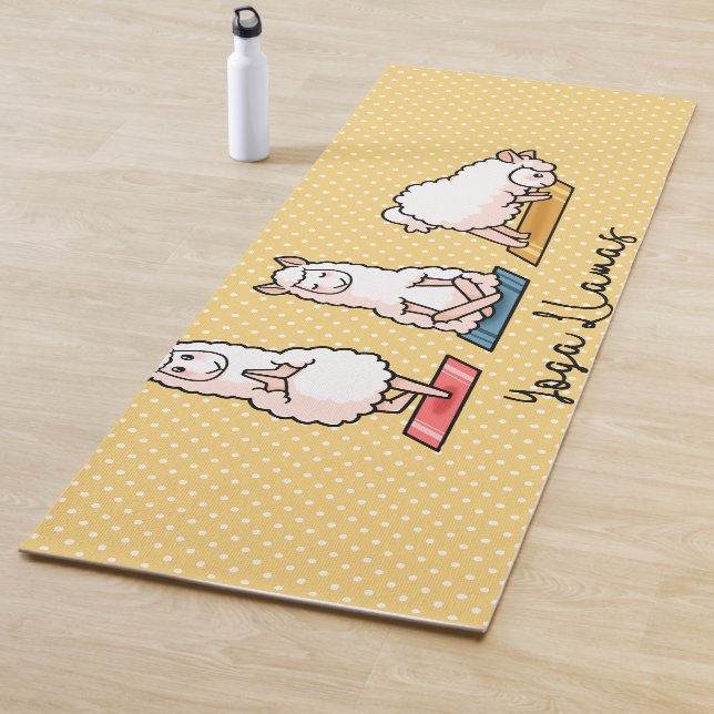 Yoga llamas mat (In Situ)