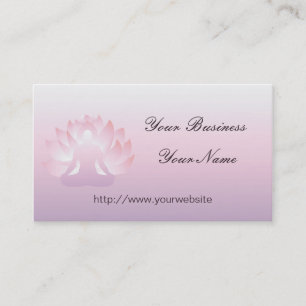 Yoga Lotus Business Card