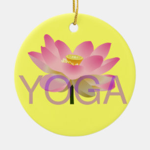 yoga lotus ornament