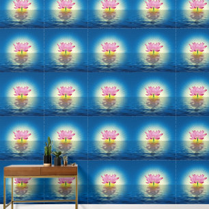 Yoga Lotus Reflection Wallpaper