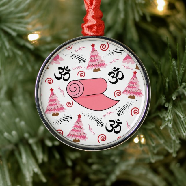 Yoga Lover Christmas Ornament Keepsake (Tree)