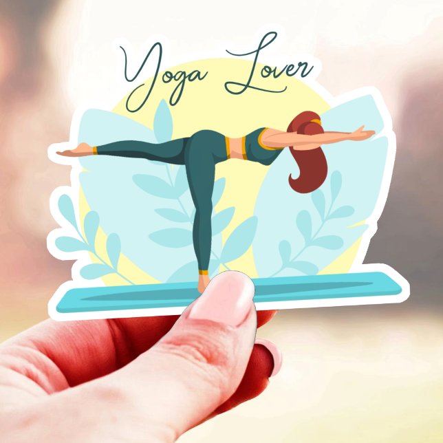 Yoga Lover - Customisable Warrior Pose Design (Creator Uploaded)