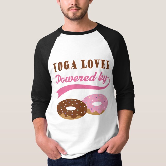 Yoga Lover Funny Gift T-Shirt (Front)