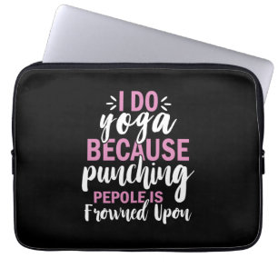 Yoga Lover I Do Yoga Laptop Sleeve