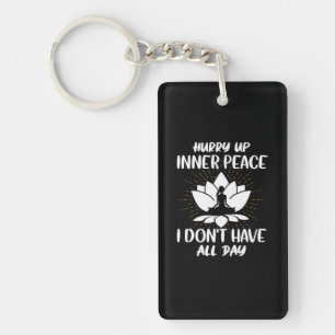 Yoga Lover   Yoga I Do Not Have All Day Key Ring