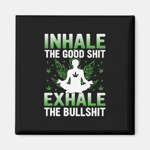 Yoga Lover   Yoga Inhale The Good Magnet