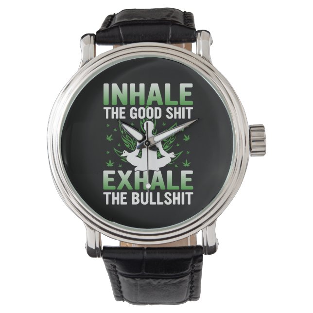 Yoga Lover | Yoga Inhale The Good Watch (Front)