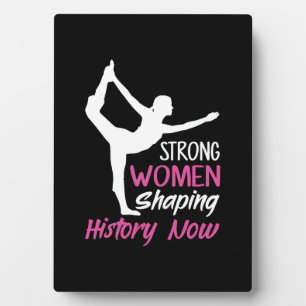 Yoga Lover Yoga Strong Woman Plaque