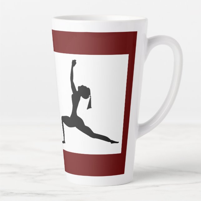 Yoga Lover's  Latte Mug (Right)