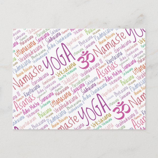 Yoga Lover's Postcard (Front)