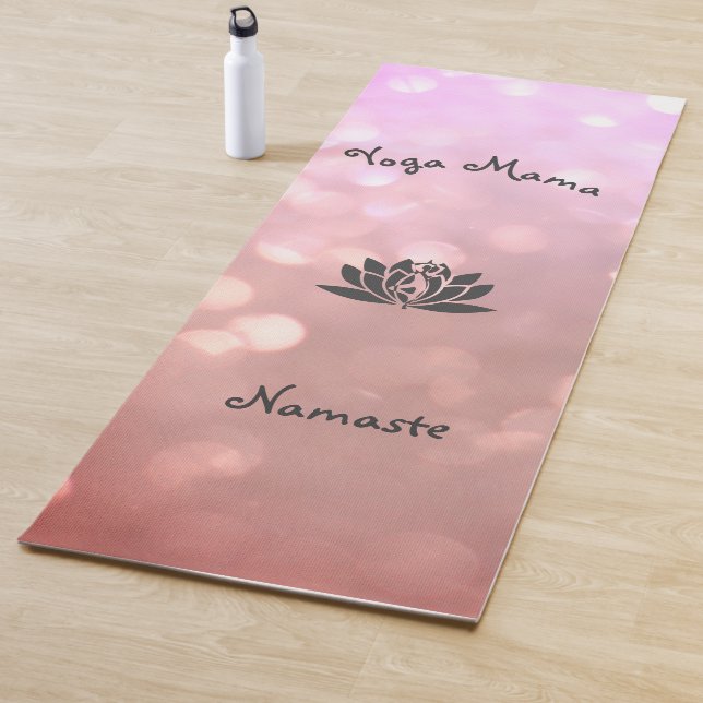 Yoga Mama Namaste design Yoga Mat (In Situ)