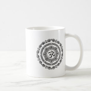 Yoga Mandala Om Symbol Buddha Yogi Gift  Coffee Mug