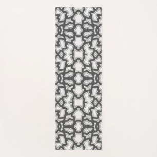 Yoga Mat, An elegant black white classic design Mat