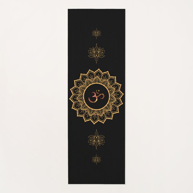 Yoga Mat ASANA, YOGA, Ganesha (Front)