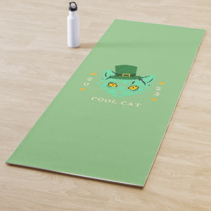 Yoga Mat Cool Cat