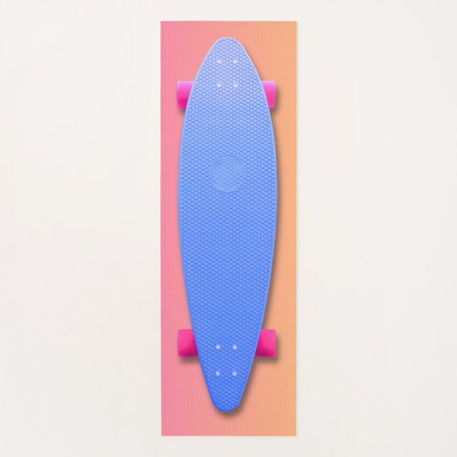 Yoga Mat Skateboard (Front)