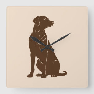 Yoga Mat Square Wall Clock