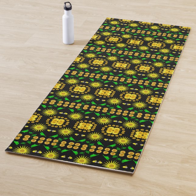 Yoga Mat Sunflower (In Situ)