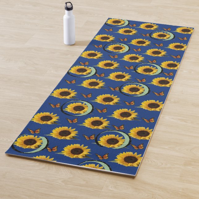 Yoga Mat Sunflower (In Situ)