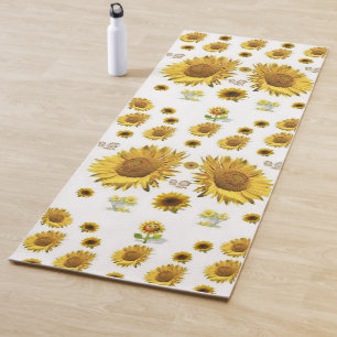 Yoga Mat Sunflower