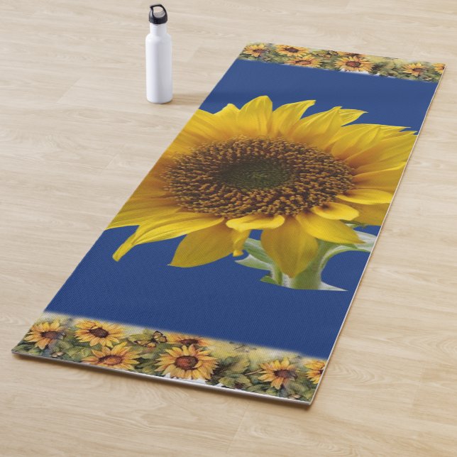 Yoga Mat Sunflower (In Situ)