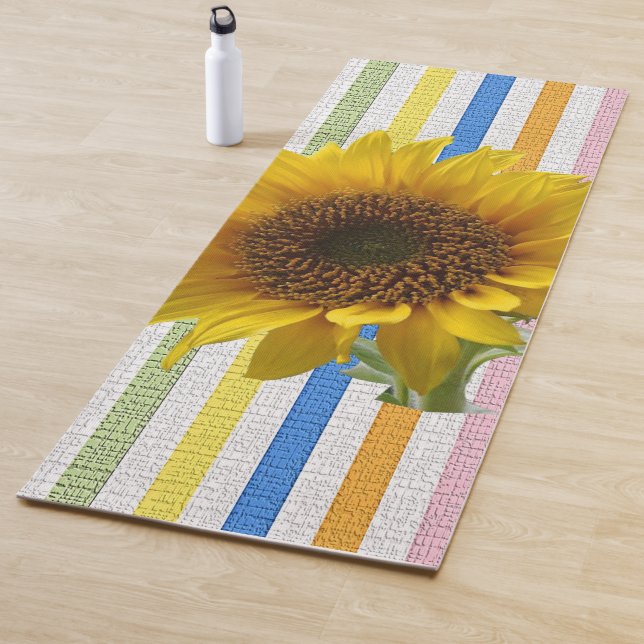 Yoga Mat Sunflower (In Situ)