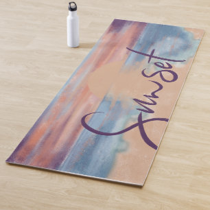 Yoga Mat Sunset