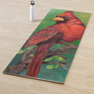 Yoga Mat with Cardinal