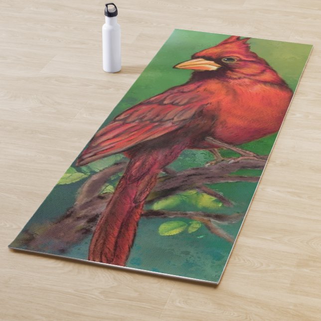 Yoga Mat with Cardinal (In Situ)