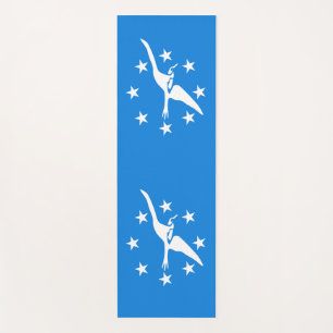 Yoga Mats with flag of Corpus Christi, USA