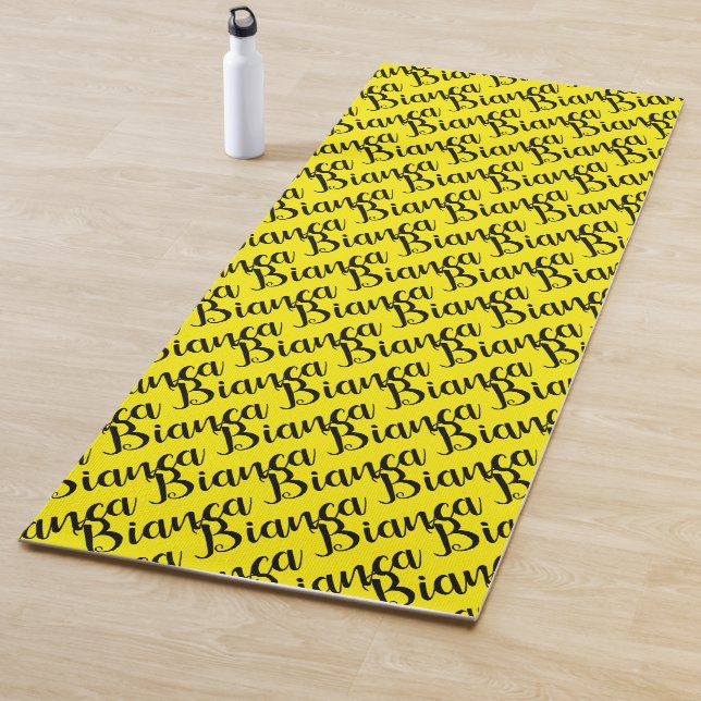 Yoga Mats Yellow (In Situ)