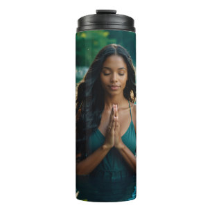 YOGA - MEDITATION - CARPE DIEM - WELLNESS THERMAL TUMBLER