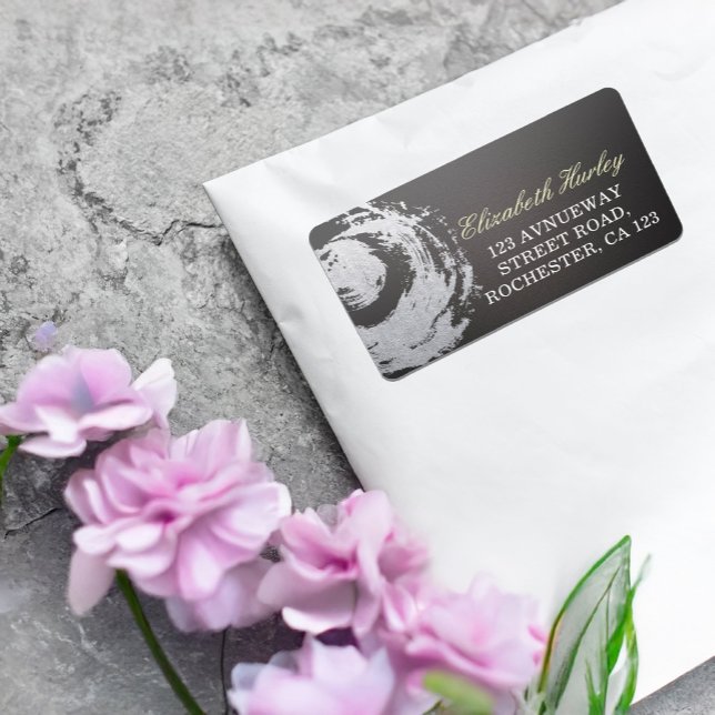 Yoga Meditation Instructor Black Silver ZEN Symbol Label (Creator Uploaded)