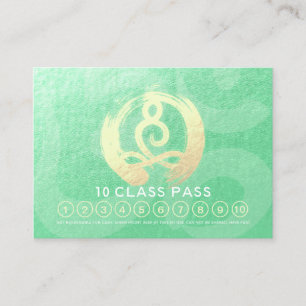 Yoga Meditation Instructor Class Pass Loyalty ZEN Card