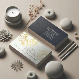 YOGA Meditation Instructor Loyalty Punch Mandala