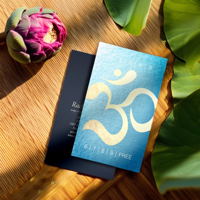 Yoga Meditation Instructor Loyalty Punch Om Symbol (Creator Uploaded)