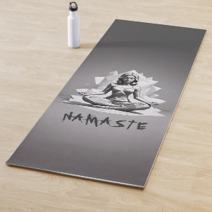 Yoga Meditation Instructor Reiki Master Low Poly Mat