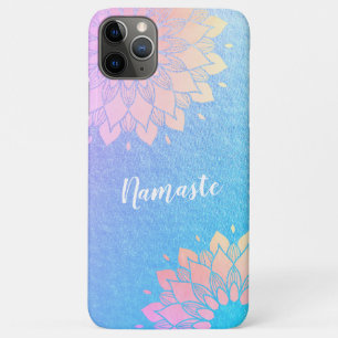 Yoga Meditation Instructor Rose Gold Foil Mandala Case-Mate iPhone Case