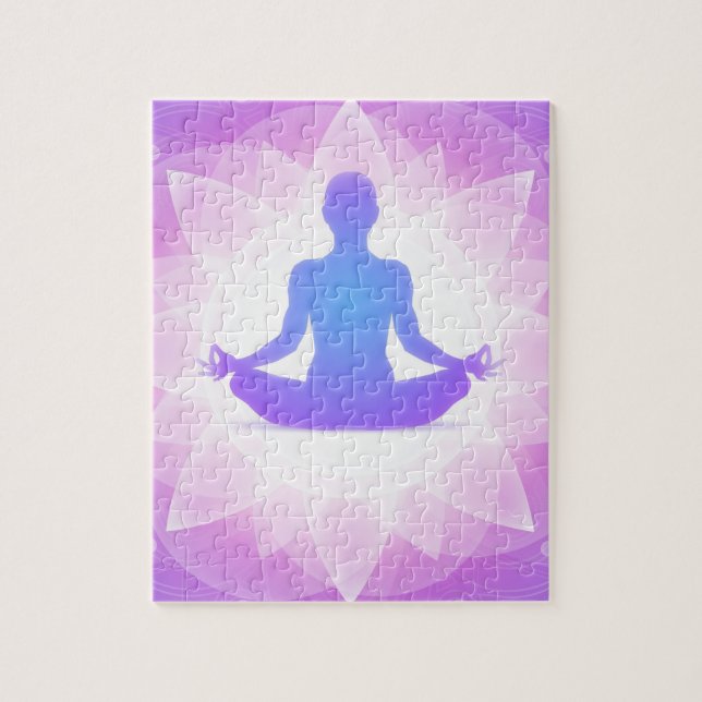 Yoga Meditation Jigsaw Puzzle (Vertical)