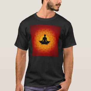 Yoga - Meditation On Mandala T-Shirt
