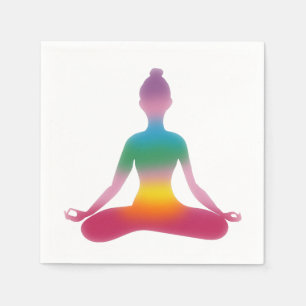 Yoga, meditation Paper Napkins